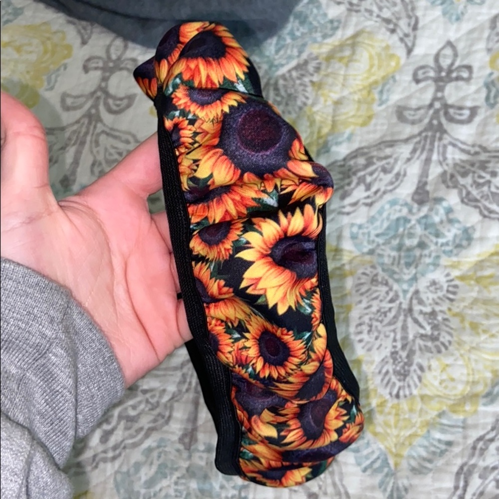 sunflower steering wheel cover